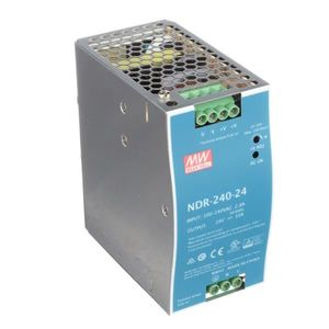 منبع تغذیه 24 ولت 10 آمپر مینول NDR-240-24