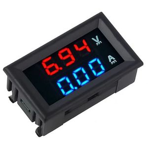 ماژول ولت متر و آمپرمتر پنلی (روپنلی) 100V-10A آبی و قرمز مدل DSN-VC-288