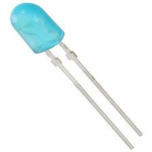 OVAL-BLUE LED