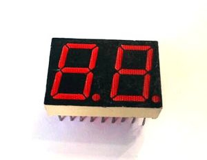 CA 7-SEG 2DIGIT-R 19×25