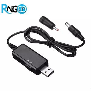 کابل USB افزاینده ولتاژ 5 به 9 و 12 ولت با نمایشگر