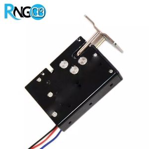 قفل الکتریکی تمام فلزی 12v دارای گیره دیوار نصب