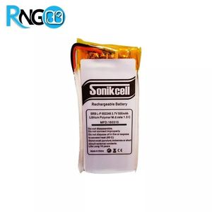 باتری لیتیوم پلیمر 3.7v-500mAh سایز 552248 مارک Sonikcell