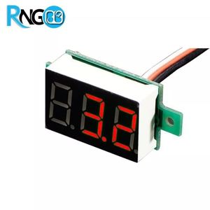 ماژول ولتمتر 3 دیجیت DC0-99.9V سایز 0.28 اینچ رنگ قرمز