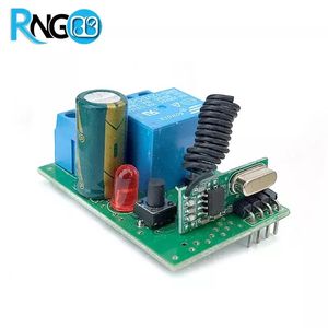 گیرنده 1 کاناله رادیویی AC/DC 12v-24v 433MHz