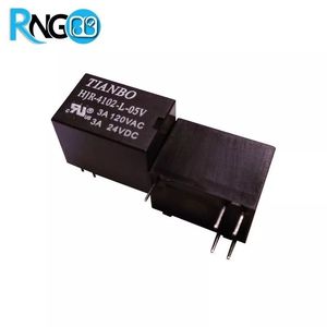 رله 5V 3A تک کنتاکت 6 پین بوبین وسط TIANBO مدل HJR-4102-L