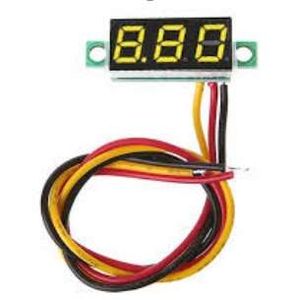 ماژول ولتمتر کوچک زرد 0.28 اینچ