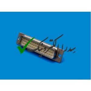 دی کانکتور سر کابلی نر 50 پین صنعتی طلایی