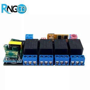 گیرنده 4 کاناله رادیویی 433MHz کدلرن کدفیکس 220v