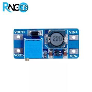 ماژول مبدل DC-DC افزاینده 2A دارای ولتاژ خروجی متغیر - Mt3608