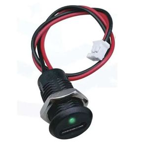 شارژر باتری لیتیومی جک Type-C روپنلی گرد مهره خور