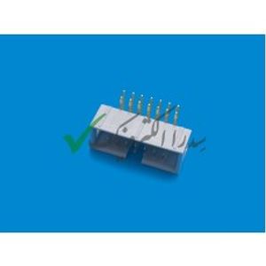 کانکتور BOX گام 2.54 میلی متر رایت 14 پین طوسی