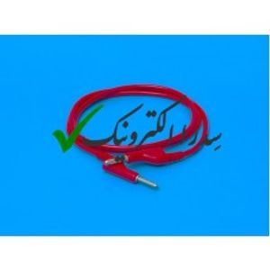 کابل دو سر موزی قرمز درجه 1