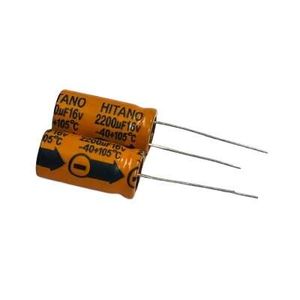 2200UF/16V مرغوب برند HITANO