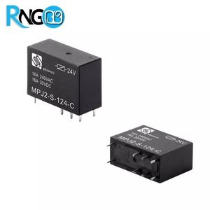 رله 24V 16A کتابی مدل MPJ2-S-124-C مارک MEISHUO