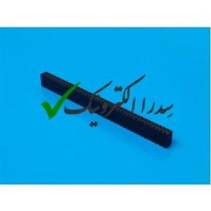 پین هدر گام 2.54 میلی متر 2 در 40 مادگی SMD صاف (SMT)
