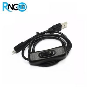 کابل USB-A به USB-Micro مچهز به کلید On/Off