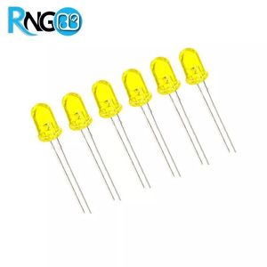 LED مات زرد 5mm