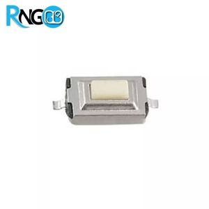 تک سوئیچ 2 پایه SMD سایز 3x6x2.5 سفید