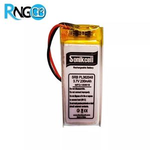 باتری لیتیوم پلیمر 3.7v-230mAh سایز 551730 مارک Sonikcell