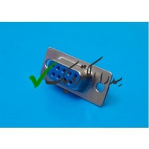 دی کانکتور روبردی صاف سوزنی ماده 9 پین