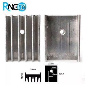 هیت سینک 24x16x30mm با سوراخ 3.2 کد96