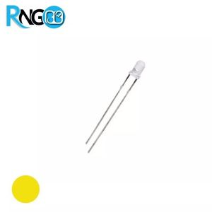 LED لیزری / شیشه ای زرد 3mm