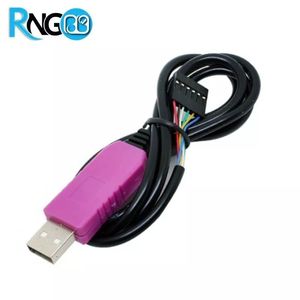 کابل PL2303HXD مبدل USB به سریال TTL شش سیمه