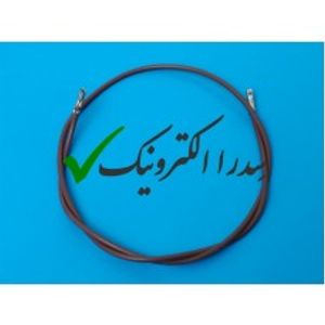 سیم دو سر پین خورده کانکتور PH قهوه ای