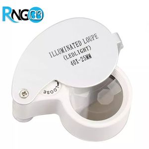 ذره بین تاشو چراغدار 40X مدل MG21011