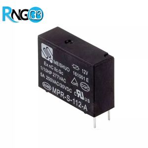 رله 12V 5A پکیجی مدل MPR-S-112-A مارک MEISHUO