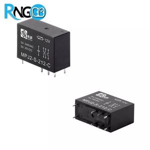 رله 12V 5A کتابی مدل MPJ2-S-212-C مارک MEISHUO