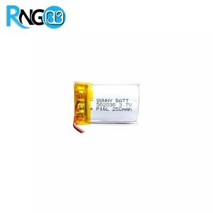 باتری لیتیوم پلیمر 3.7v-200mAh سایز 402030 مارک SUNNY BATT