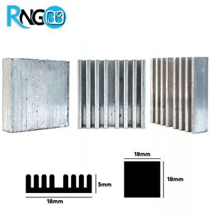 هیت سینک 18x18x5mm کد 105 مناسب قطعات SMD