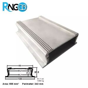 جعبه MBA01 آلومینیومی 140x109x35.5mm کد 133