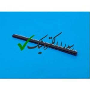 پین هدر گام 1 میلی متر 1 در 40 مادگی DIP صاف (THT)