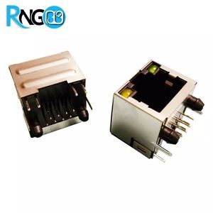 کانکتور شبکه RJ45 روبردی رایت LED دار فلزی