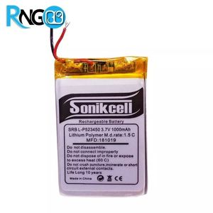 باتری لیتیوم پلیمر 3.7v-1000mAh سایز 523450 مارک Sonikcell