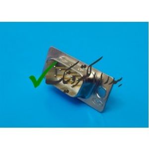 دی کانکتور سر کابلی نر 9 پین صنعتی طلایی