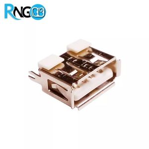 كانكتور USB-A مادگی ایستاده کوتاه پایه صاف
