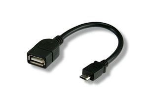 رابط تبدیل USB به Micro USB (اندروید) OTG سیم‌دار | اتصال آسان فلش و لوازم جانبی به گوشی اندرویدی
