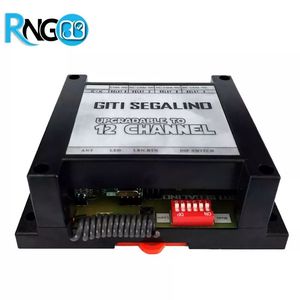گیرنده 4 کاناله رادیویی 433MHz قابل ارتقاء تا 12 کانال 220v