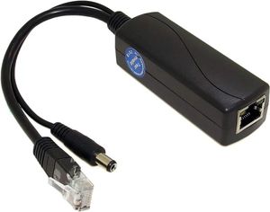 آداپتور PoE اسپلیتر 12V 1A با خروجی DC