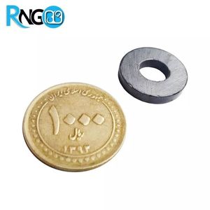 آهنربای حلقه فریت 17.5x3 با سوراخ 7mm