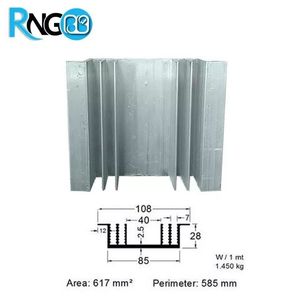 هیت سینک شانه ای لبه دار کد 31 عرض 95mm