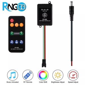 کنترلر RGB LED آدرس پذیر و موزیکال SP106E (ریموتیRF)