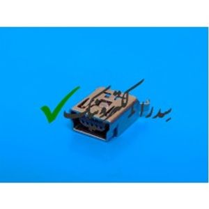 کانکتور USB مینی MINI روبردی ماده صاف