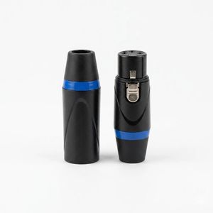 فیش کنون نری و ماده مشکی فلزی XLR