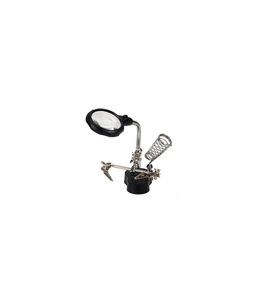 پایه هویه ذره‌بین دار 801 TE-801 | ابزار حرفه‌ای برای لحیم‌کاری دقیق - فروشگاه اینترنتی نلکا عمده فروشی