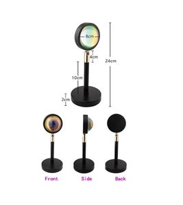 چراغ پروژکتوری غروب خورشید LED | Sunset Lamp نلکا